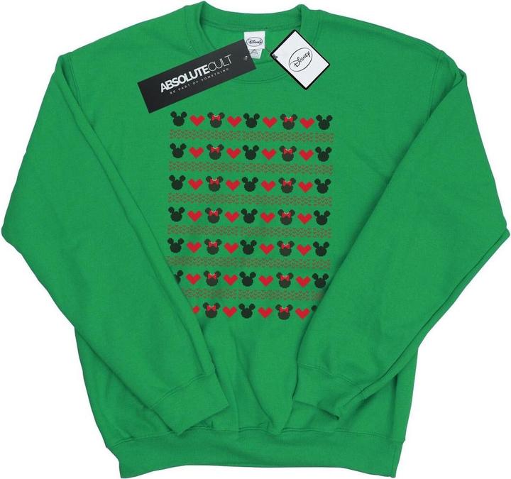 Image du produit Disney - Sweat MICKEY AND MINNIE CHRISTMAS HEARTS - Homme (XXL)