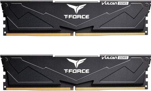 Actual product image Team Group RAM Team D5 6400 32GB C40 Vulcan black K2 (2 x 16GB, 6400 MHz, DDR5 RAM, DIMM)