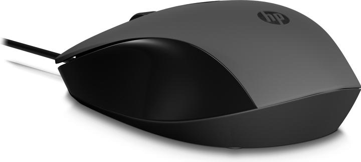 Produktbild HP 150 USB mit Kabel – Schwarz (Kabelgebunden)
