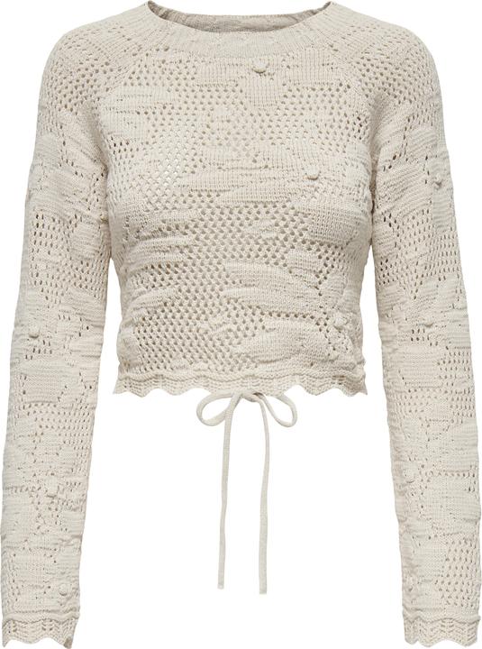 Only Rundhals Pullover Gestricktes Oberteil