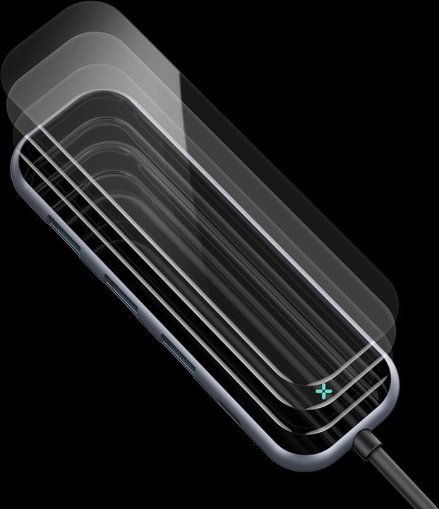Produktbild Baseus Mirror Series Multifunktioneller Hub (USB-C, 7 Ports)