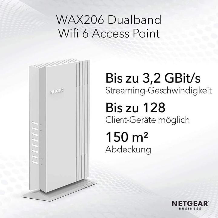 Actual product image Netgear WAX206 (2400 Mbit/s)