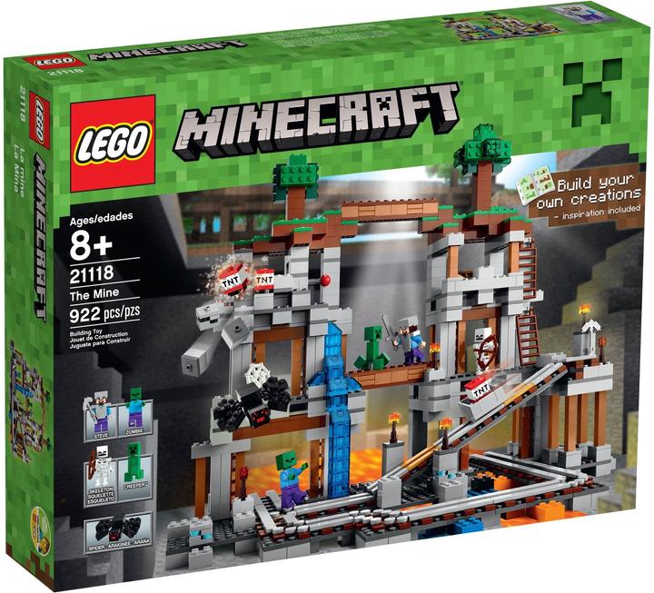 Actual product image LEGO Minecraft The Mine (21118, LEGO Minecraft)