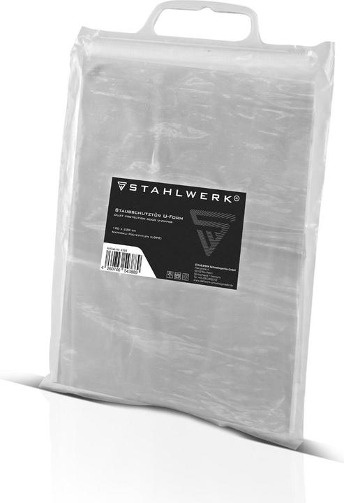 Produktbild Stahlwerk Staubschutztür U-Form Staubtür Schmutzschleuse Staubvorhang (Schutzbrillenkasten)
