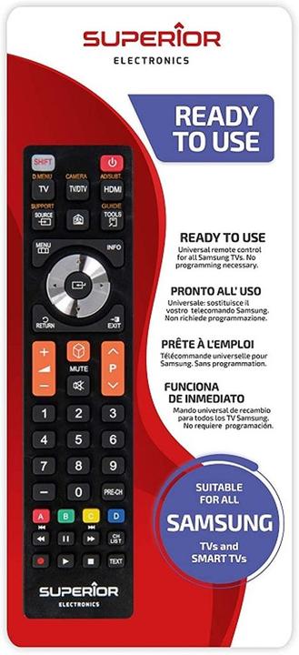 Immagine prodotto Superior Telecomando Universale Samsung Funzioni Smart TV (Telecomando universale, Miracolo)
