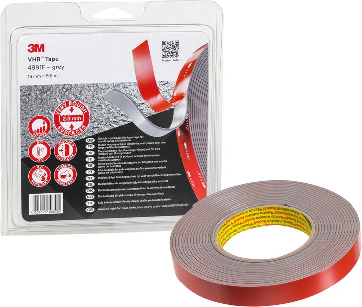 Actual product image 3M Mounting straps (19 mm)