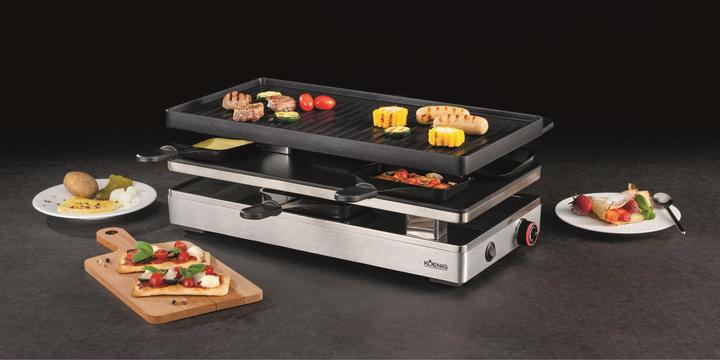 Produktbild Koenig Pizza-Raclette-Grill 4-in-1