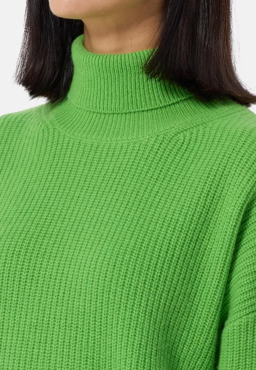 Produktbild Cash-Mere Wolle Kaschmir Oversize Style Rollkragen Pullover (M)