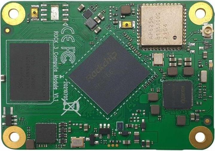 Produktbild Allnet Radxa CM3 Model A Rock3 RK3566 Compute module 4GB RAM /no EMMC no Wifi RM116-D2E16W0