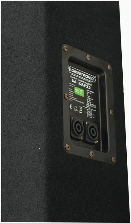 Immagine prodotto Omnitronic M-1220 Stage Monitor 30 cm 12 pollici 600 W St. (Passivo, 1x 600 W)