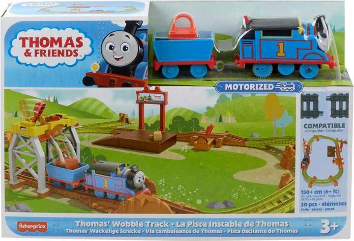Produktbild Fisher-Price Zestaw z lokomotywą z napędem tomek i przyjaciele, tomek
