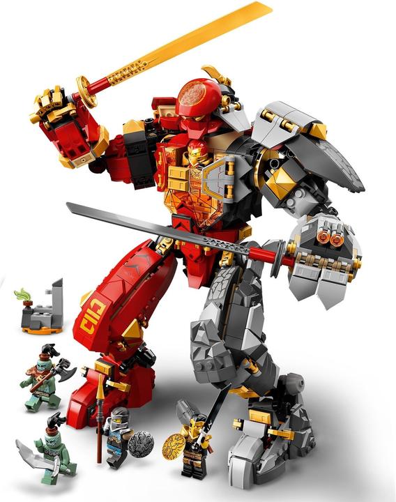 Produktbild LEGO Feuer-Stein-Mech (71720, LEGO Ninjago)