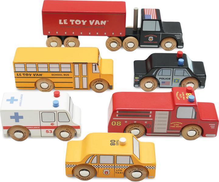 Image du produit Le Toy Van Ensemble de voitures de New York
