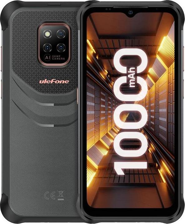 Ulefone Power Armor 14 Pro (128 GB, Black, 6.52", Hybrid Dual SIM, 20 Mpx, 4G)