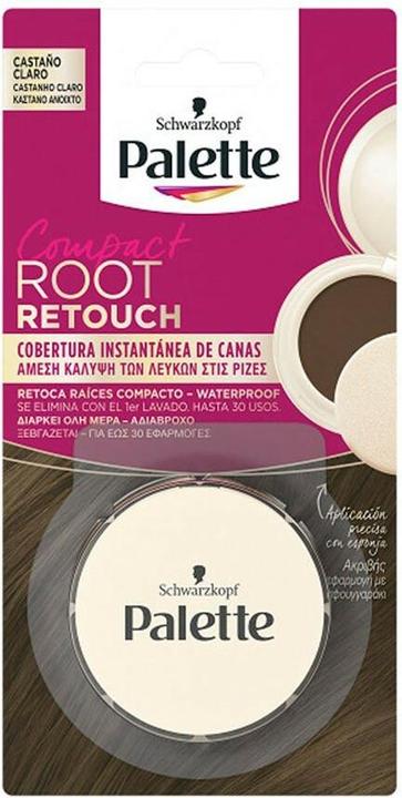 Schwarzkopf Tinte Pelo Palette Retoca Raicces Casta?o Claro (Raicces Castao Claro)