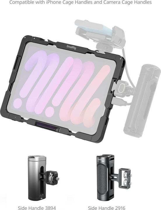 Image du produit SmallRig Cage for iPad mini 6 / A17 Pro MD5058 (Cage)