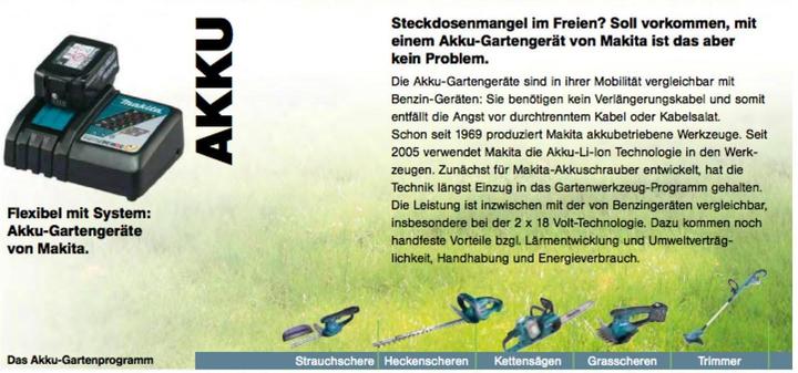 Actual product image Makita Dum604zx (Cordless hedgecutters)