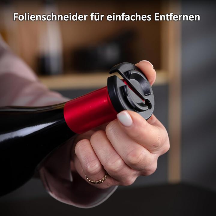 Immagine prodotto Haier Elektrisches Weinset mit USB Stick (Aeratore per vino, Pompa per il vino)