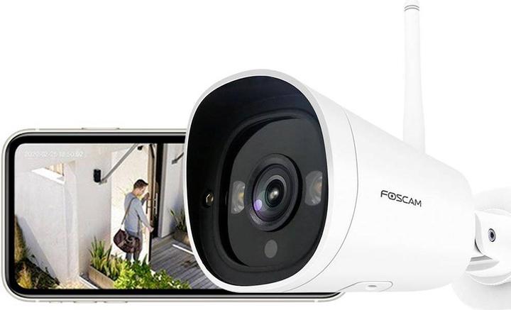 Image du produit Foscam G4C WLAN Caméra de surveillance IP Super HD (2560x1440), 4MP, 2x Spotlight, P2P, Smart Detection (2560 x 1440 Pixels)