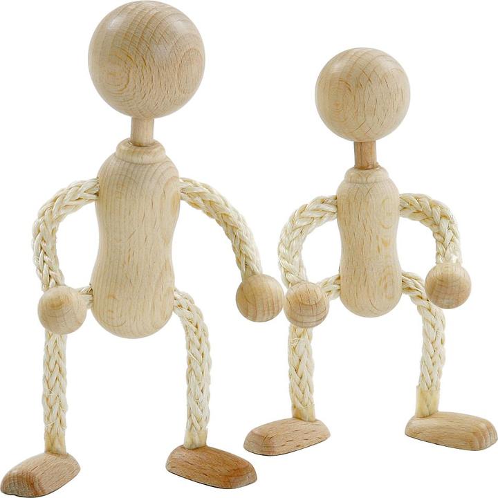 Image du produit Rayher Poupée brute avec tête, environ 10cm