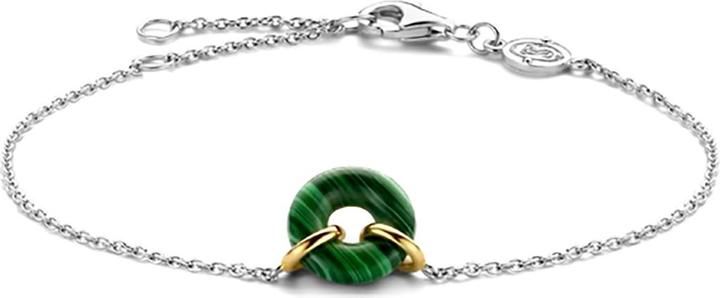 Produktbild Ti Sento Milano Armband mit malachitgrünem Stein 2968MA (20 cm, 925 Sterling Silber)