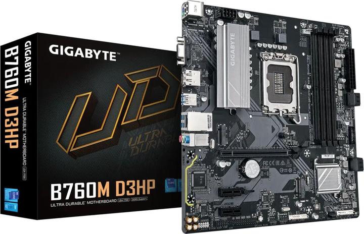 Produktbild Gigabyte B760M D3HP (LGA 1700, Intel B760, mATX)