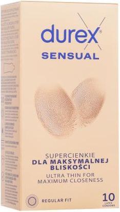 Actual product image Durex Sensual Condoms - 10 Pieces (10 pcs.)