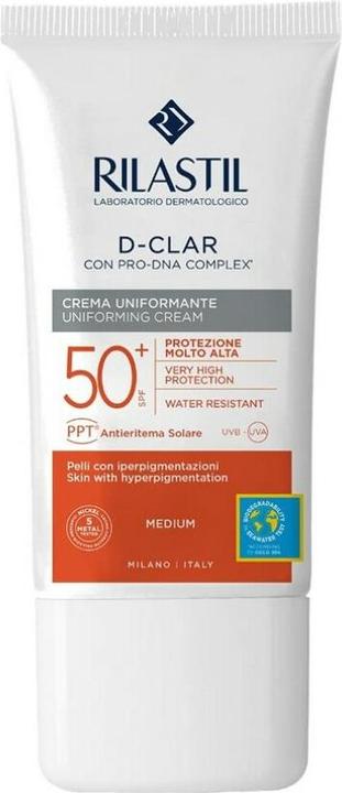 Immagine prodotto Rilastil SUN SYSTEM SPF50+ d-clar #medium 40 ml (Crema solare, SPF 50+, 40 ml)