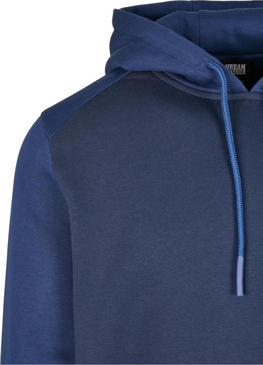 Actual product image Urban Classics 2-Tone Fake Raglan Hoody (S)