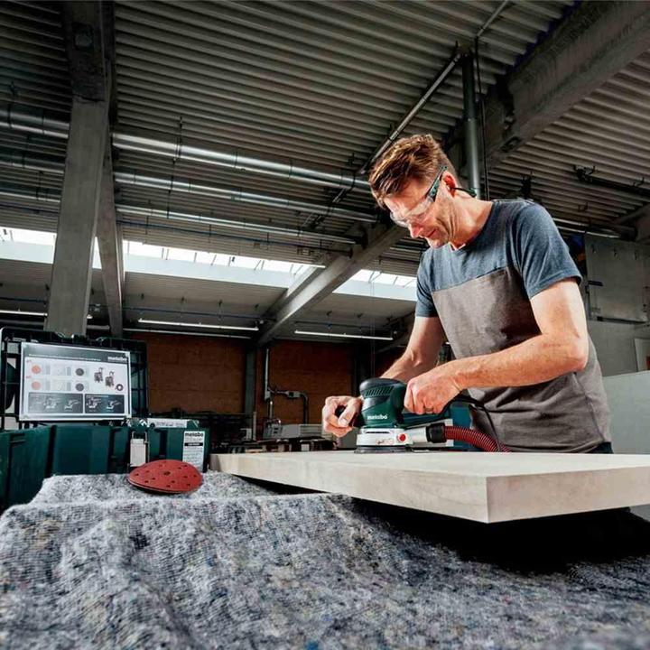 Actual product image Metabo SXE 450 TurboTec (Eccentric grinder, 350 W)