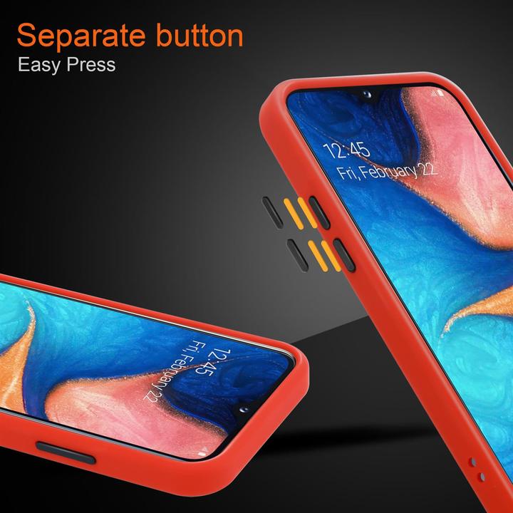 Produktbild Cadorabo Hybrid Matt Cover (Samsung Galaxy A10e)