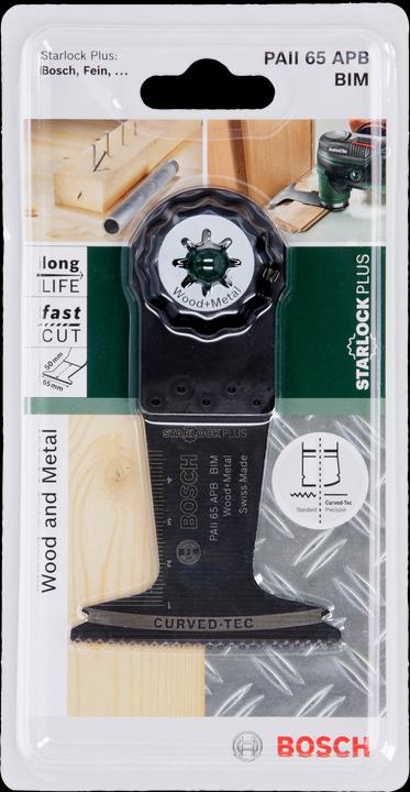 Image du produit Bosch Zubehör Lame de scie plongeante bimétal 65 mm