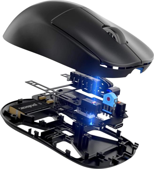 Actual product image Pulsar Gaming Gears X2 V2 Black - Muis (Cable, Wireless)
