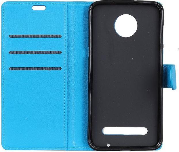 Produktbild MU Classic Litchi Leder Bookcover Series (Motorola Moto Z3 Play)