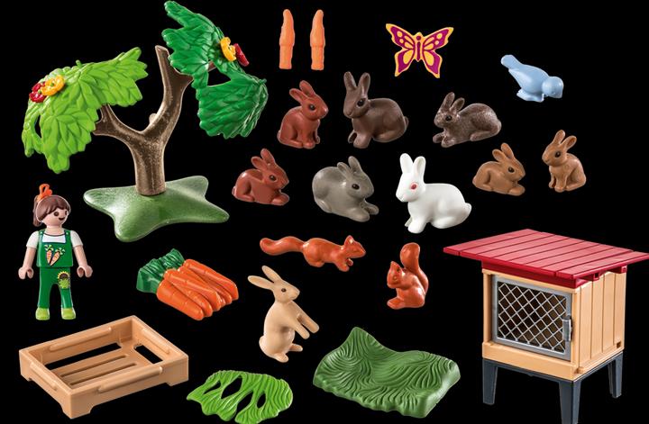 Actual product image Playmobil 71252 Rabbit hutch (71252, Playmobil Country)