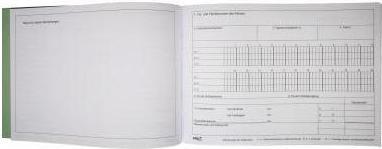 Actual product image Rnk Driver's logbook - control book (according to § 1 formerly § 6 para. 6 FPersV) A 5 landscape, 32 (32 x)