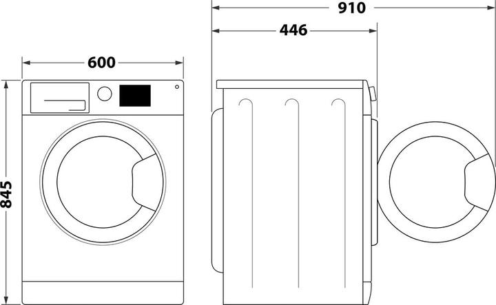 Actual product image Indesit IM 642B MY TIME IT Lavatice (6 kg, Left)