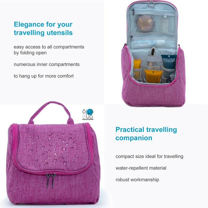 Produktbild Intirilife Kosmetik Reisetasche in PINK