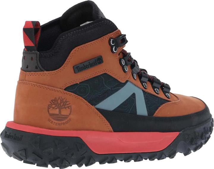 Actual product image Timberland Mens Waterproof Leather Mid Cut Lace Up Hiking Boots (47.5)