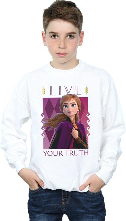 Immagine prodotto Disney Frozen 2 Anna Live Your Truth Felpa Ragazzi (116)