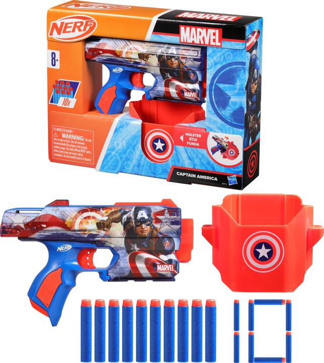 Actual product image Nerf Captain America