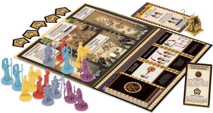 Image du produit Cmon CMND0225 - Ankh : Pharao, jeu de plateau, pour 2-5 joueurs, à partir de 14 ans, (extension DE) (Allemand)
