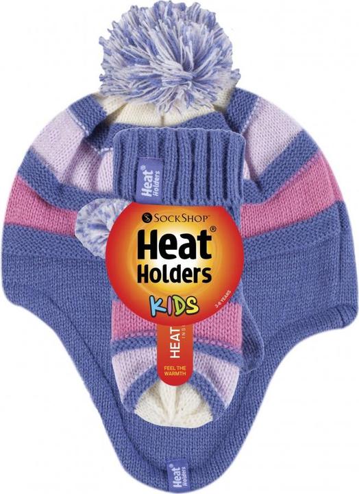 Immagine prodotto Heat Holders Cappello da bambina con scalda orecchie e pugno di vestiti
