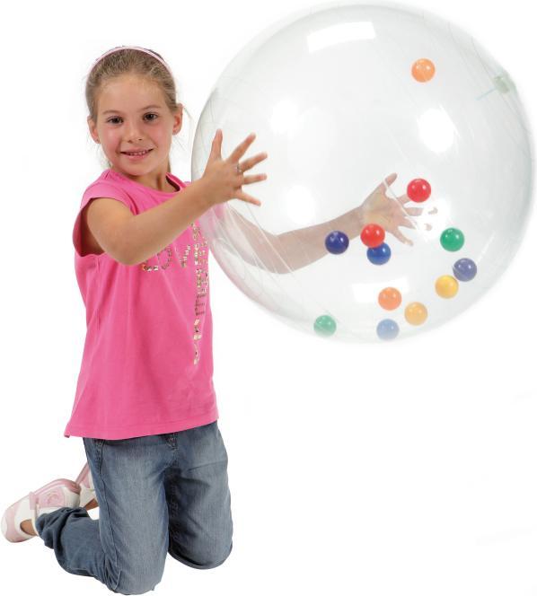 Immagine prodotto Ledraplastic Palla attività Gymnic® trasparente, Ø 50 cm