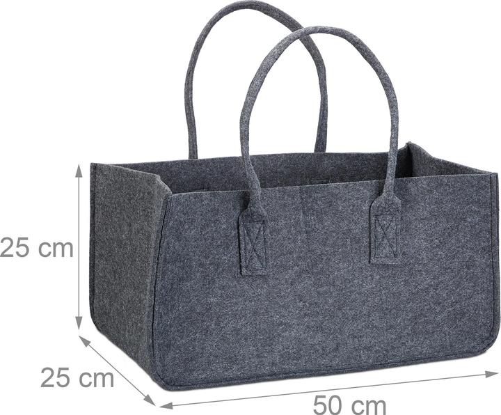 Immagine prodotto CU Borsa per la legna da ardere (25 x 50 x 25 cm)
