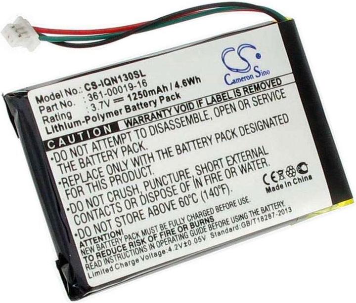 Image du produit NoName Batterie pour Garmin Nuvi 1300 / 1350 / 1370 / 1390