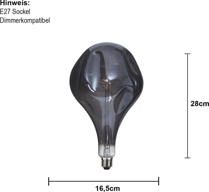 Actual product image Star Trading Industrial Vintage (E27, 3.80 W, 55 lm, 1 x, B)