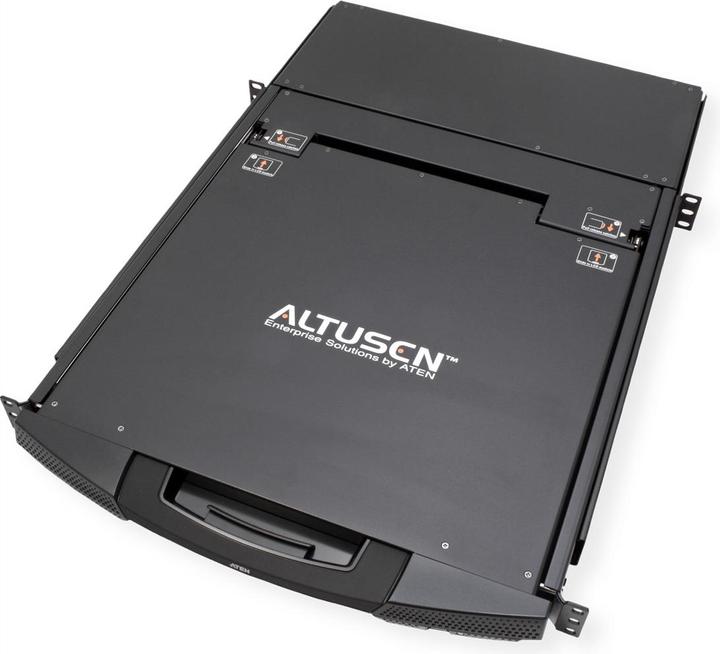 Actual product image Aten KL1516AiM ALTUSEN 19" console with KVM switch, 16-way, 43.18 cm