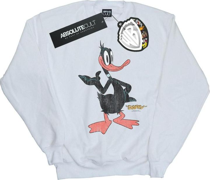 Produktbild Looney Tunes Daffy Duck Distressed Sweatshirt (S)