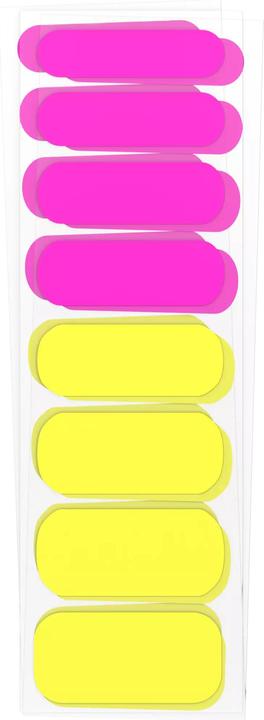 Produktbild Catrice Neon Blast Nail Polish Strips (Nagellackentferner, Gelb, Rosa)